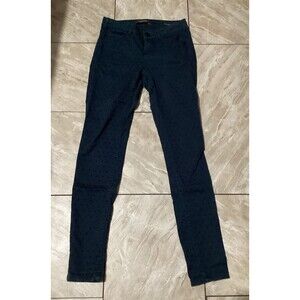 Scotch & Soda Navy Blue Mid Rie Skinny Jeans Star Printed 26